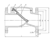 HC44X Swing Flex Check Valve
