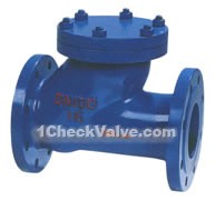 Wafer lift check valves