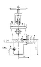 DN225 High pressure heater exit check valve constructral diagram(pic5)