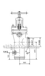 DN300 High pressure heater exit check valve constructral diagram(pic6)