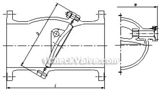 Swashplate check valve constructral diagram