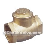 Swing internal thread brass check valves(pic1)