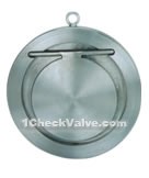 Wafer disc and swing check valves